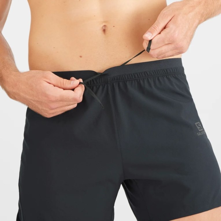 Bermudas Salomon Cross 5'' Hombre Negros | MX CNAF097